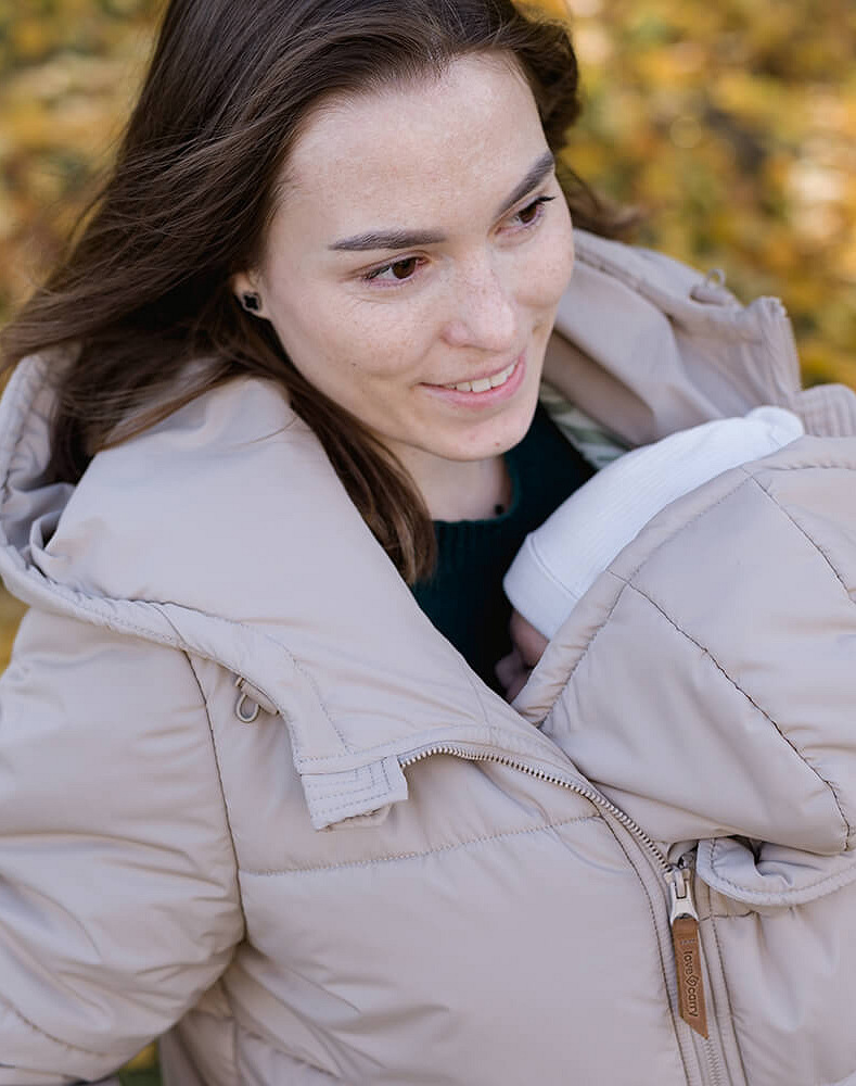 Winter maternity & babywearing coat 3 in 1