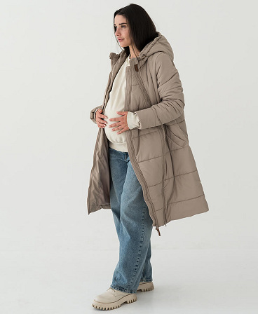 Winter maternity & babywearing coat 3 in 1