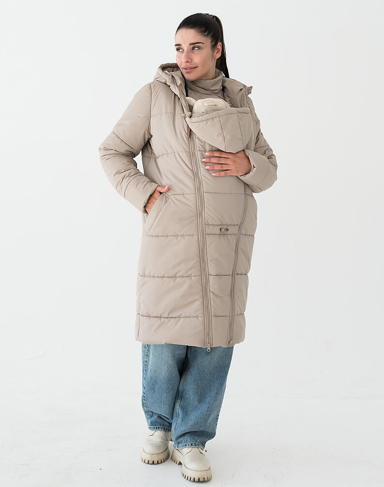 Winter maternity & babywearing coat 3 in 1