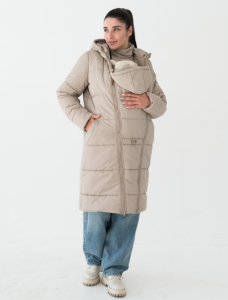 Winter maternity & babywearing coat 3 in 1