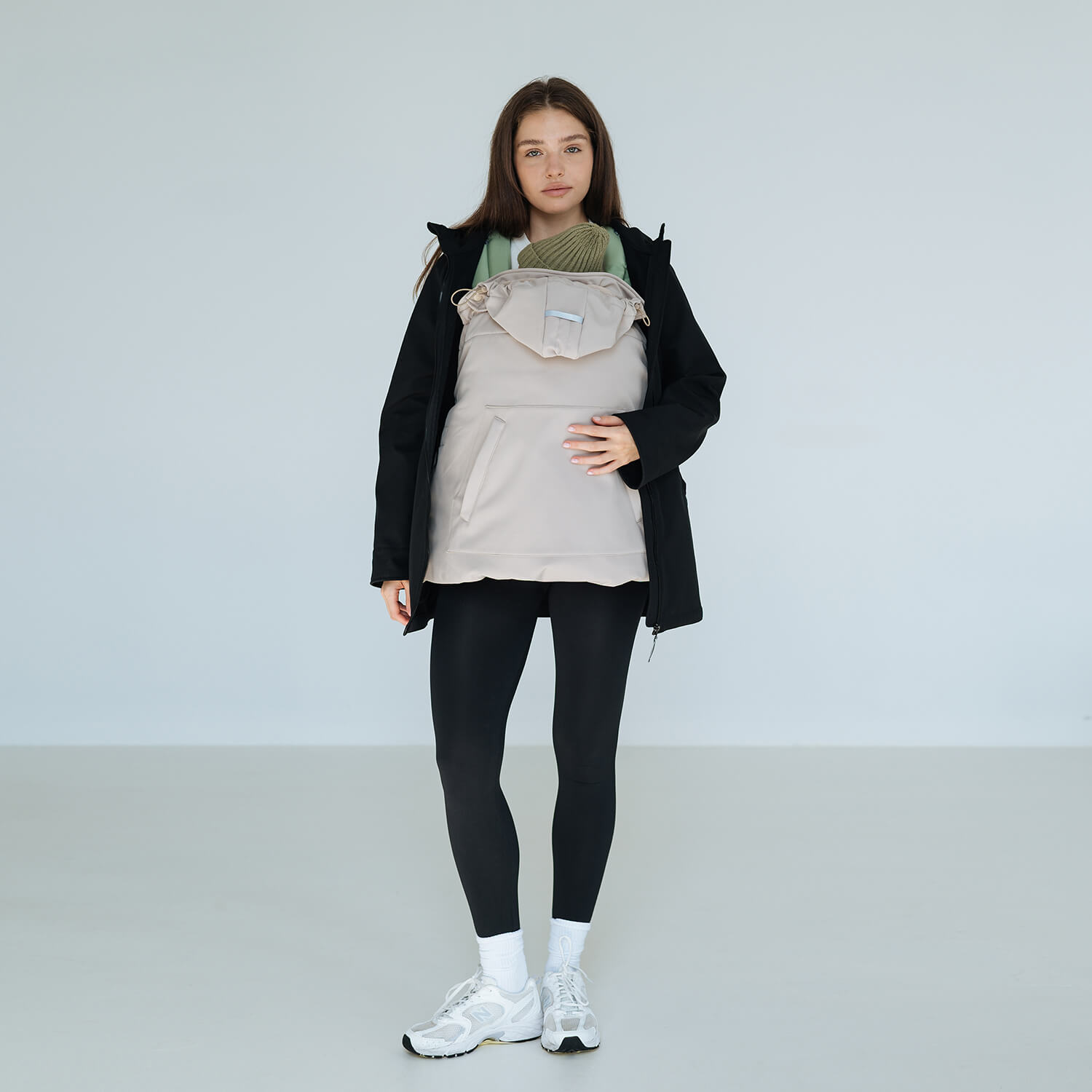 Мультисезонна слінгонакидка Softshell Бежева NEW