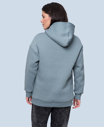 Warm maternity & nursing oversize hoodie