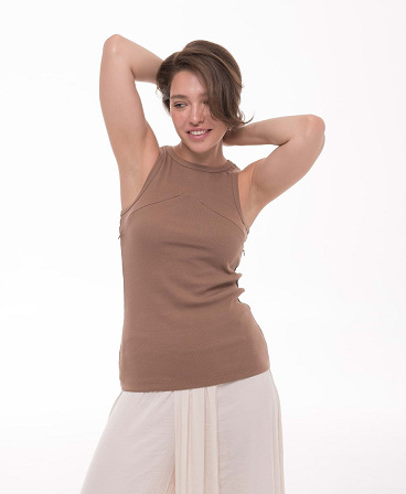 Maternity & nursing tank top