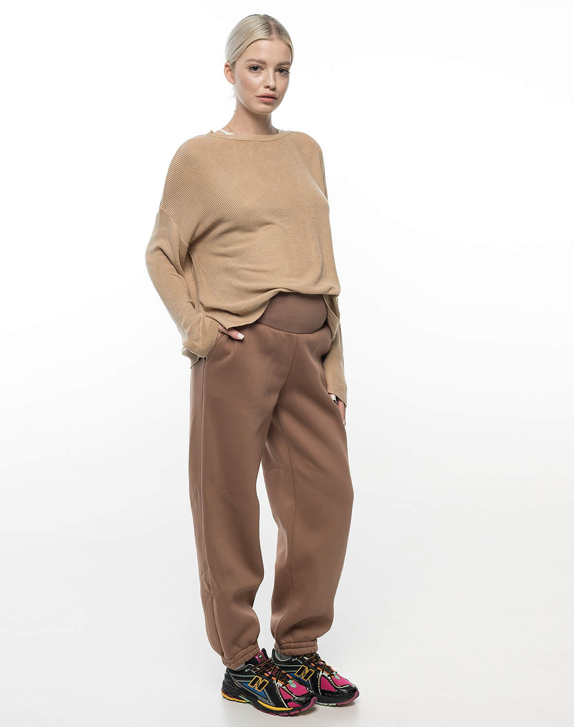 Утеплені спортивні штани для вагітних