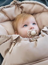 Universal winter footmuff Beige