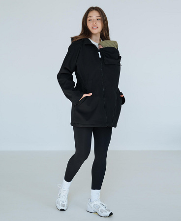 Слінгокуртка, куртка для вагітних Softshell 3 в 1
