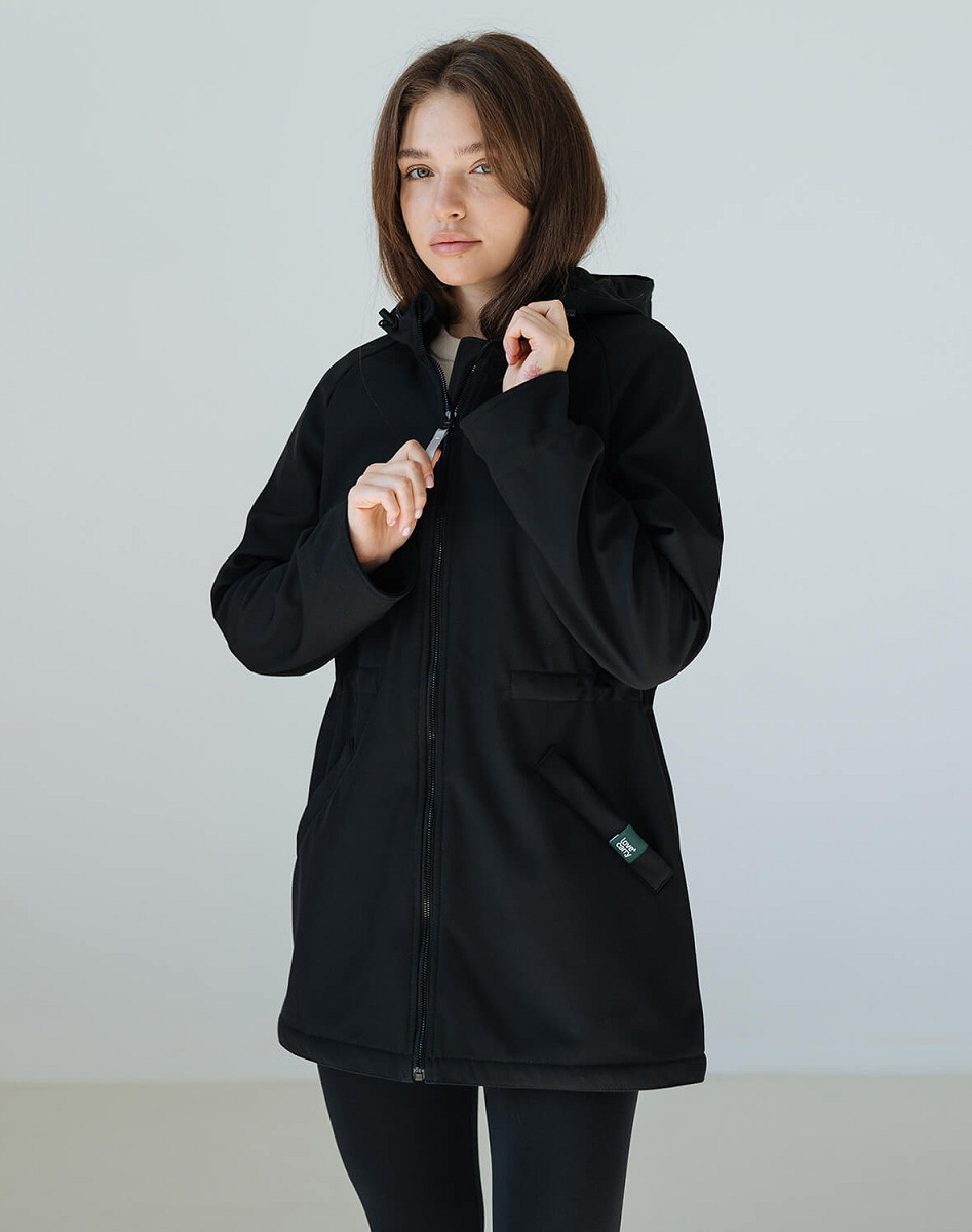 Слінгокуртка, куртка для вагітних Softshell 3 в 1