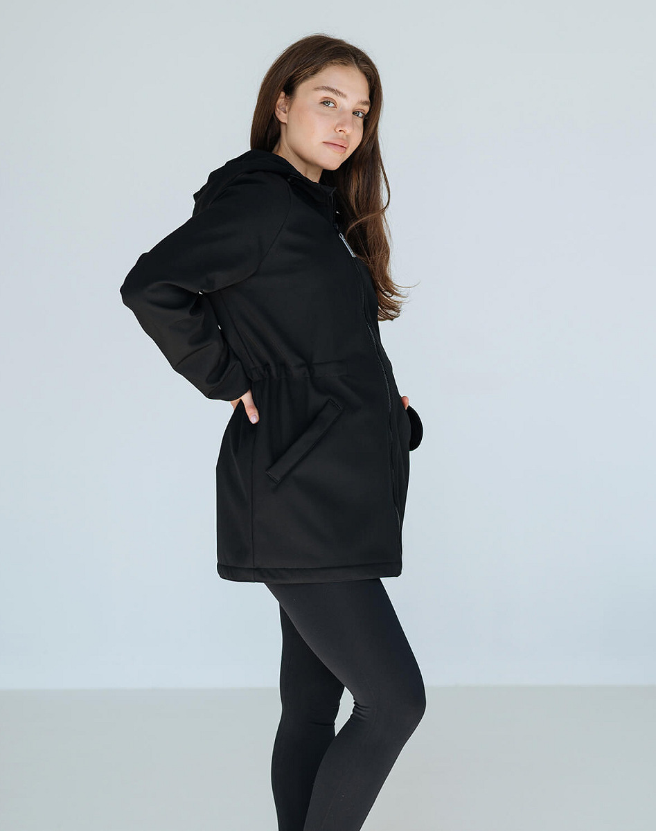 Слінгокуртка, куртка для вагітних Softshell 3 в 1