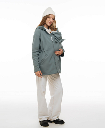 Слінгокуртка, куртка для вагітних Softshell 3 в 1