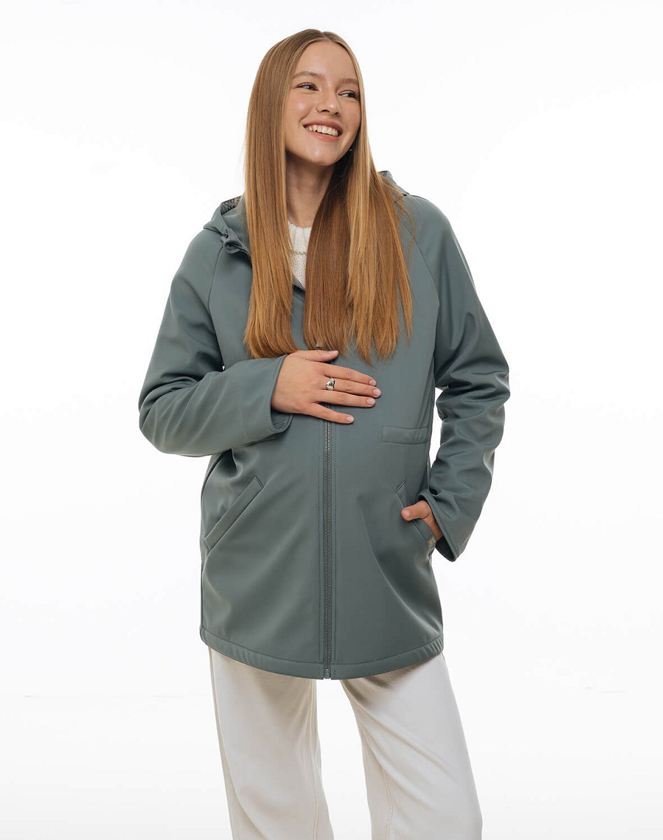 Слінгокуртка, куртка для вагітних Softshell 3 в 1