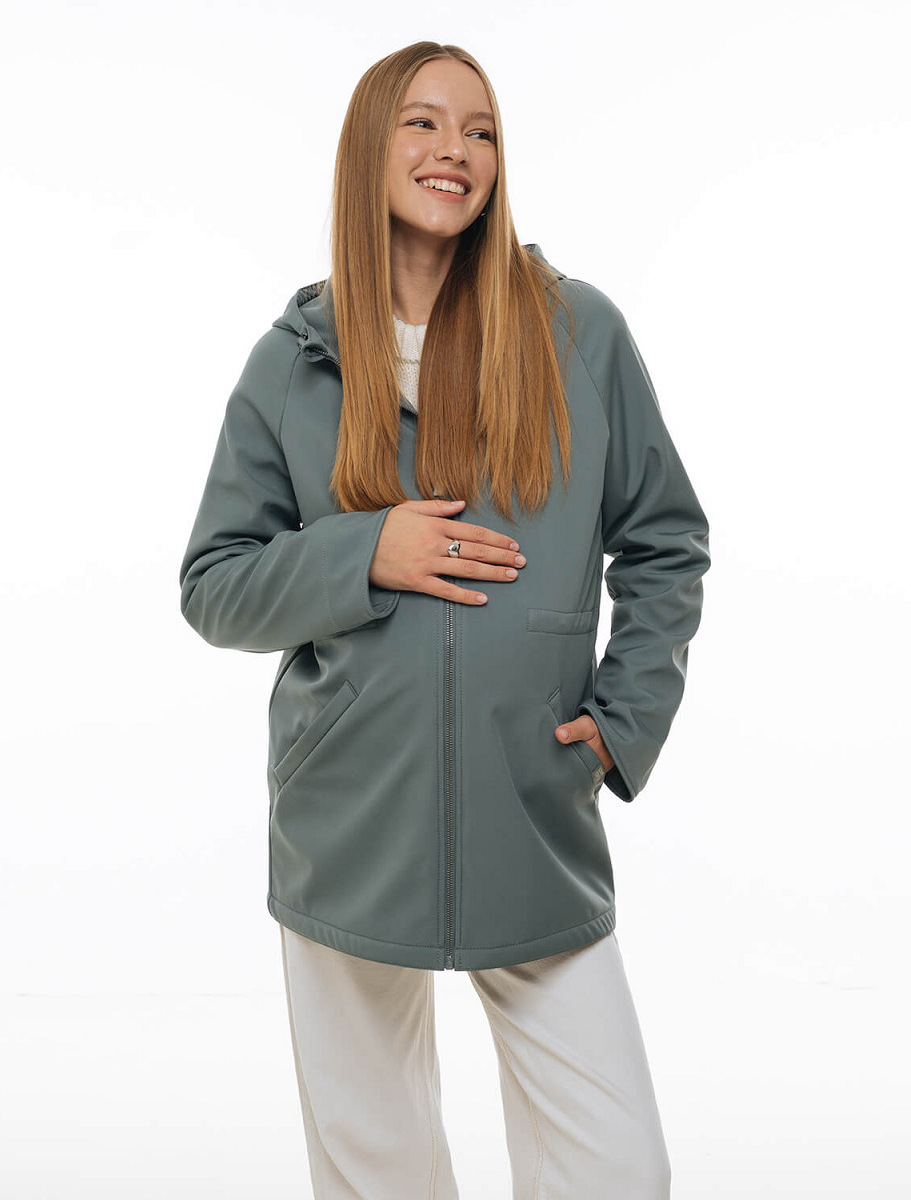 Слінгокуртка, куртка для вагітних Softshell 3 в 1