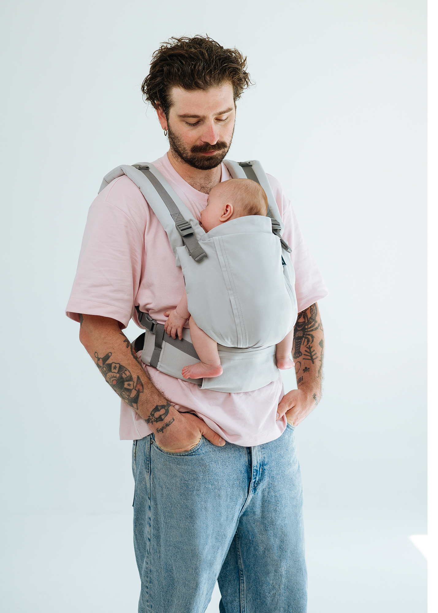 ONE Evo baby carrier Silver