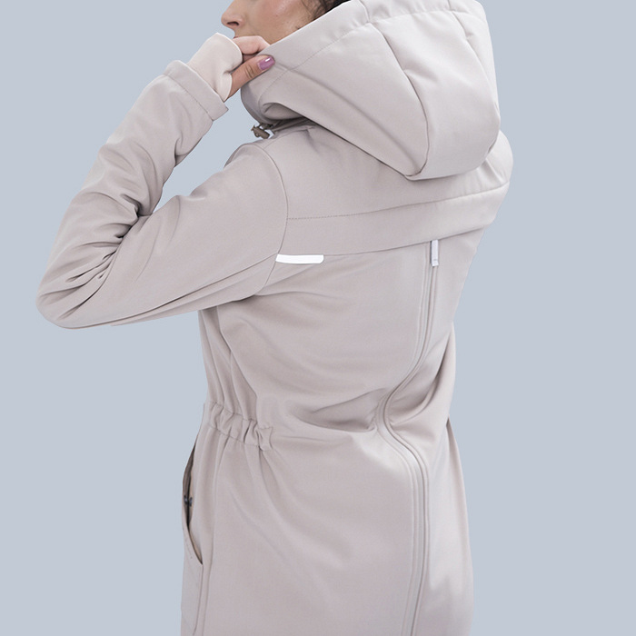 Слінгокуртка, куртка для вагітних Softshell 4 в 1
