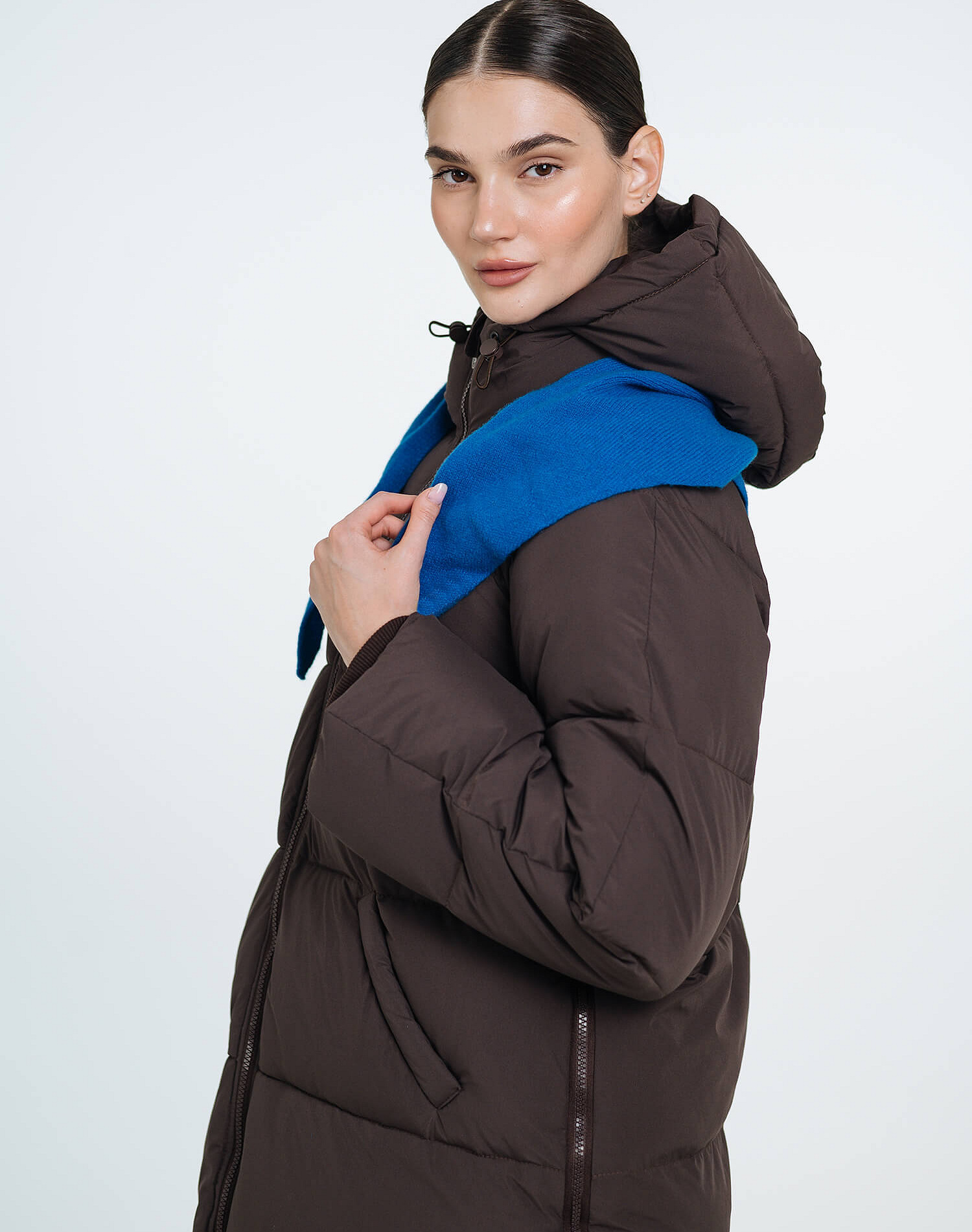 Love & Carry 3-in-1 winter babywearing coat in Chocolate