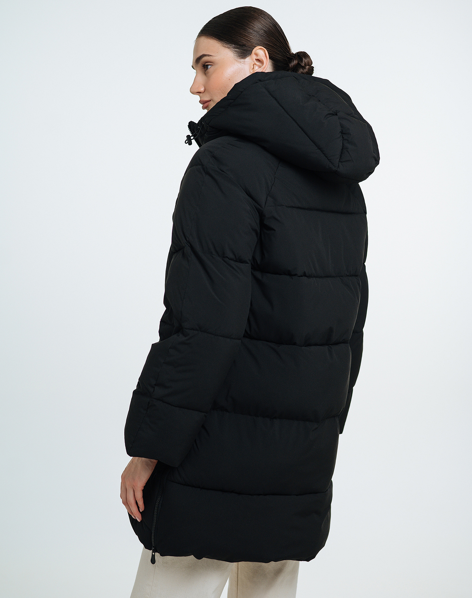 Love & Carry 3-in-1 black winter maternity and babywearing jacket