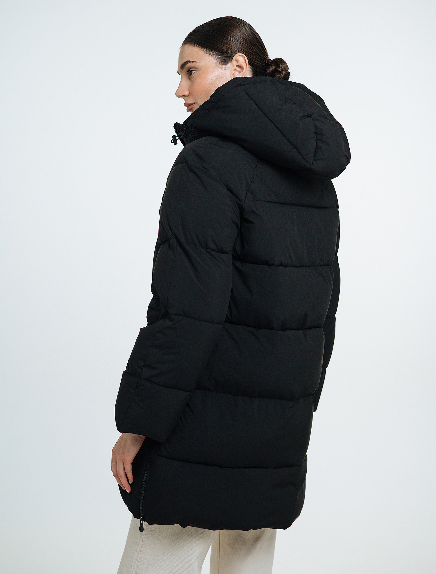 Love & Carry 3-in-1 black winter maternity and babywearing jacket