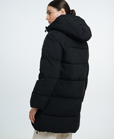 Love & Carry 3-in-1 black winter maternity and babywearing jacket