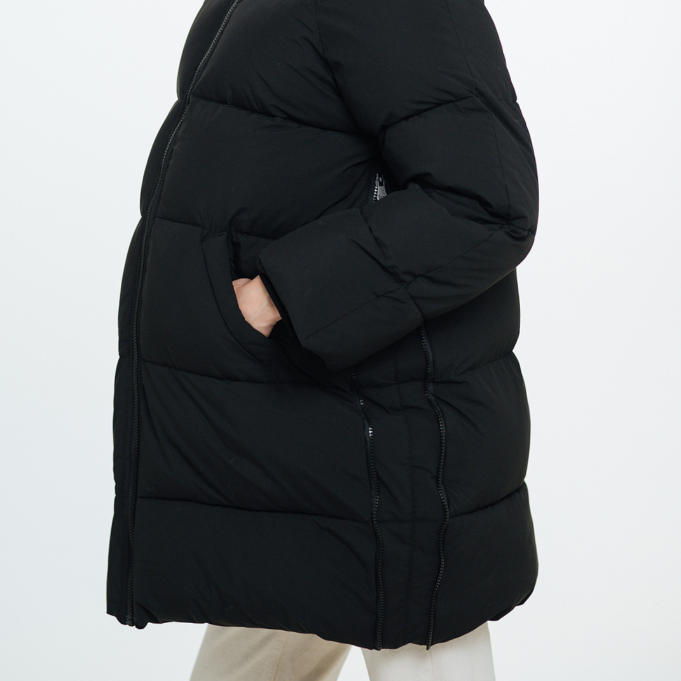 Love & Carry 3-in-1 black winter maternity and babywearing jacket