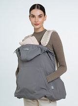 All-season Softshell babywearing cover Grey NEW