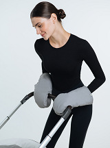 Stroller hand muff Grey