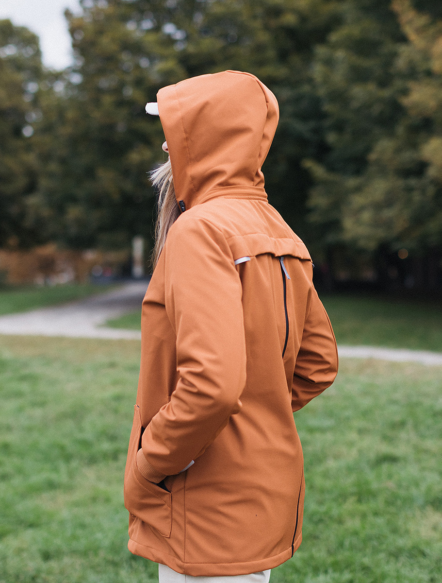 4 in 1 Softshell maternity babywearing jacket