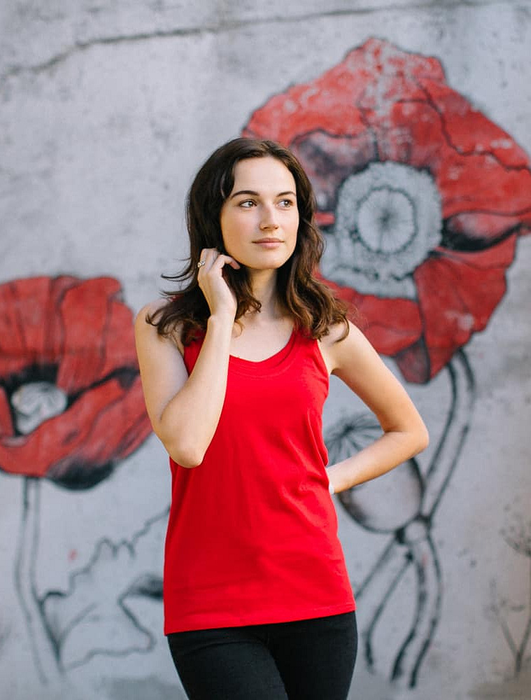 Maternity & nursing tank top