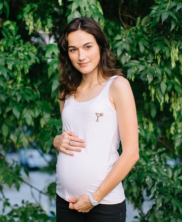Maternity & nursing tank top