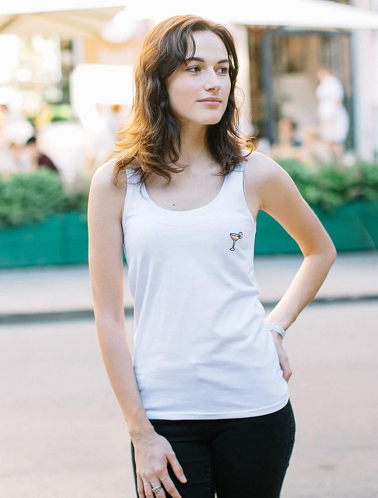 Maternity & nursing tank top