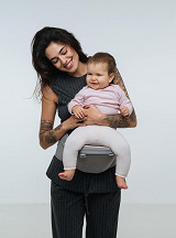 6 in 1 Hipseat Baby Carrier Grey