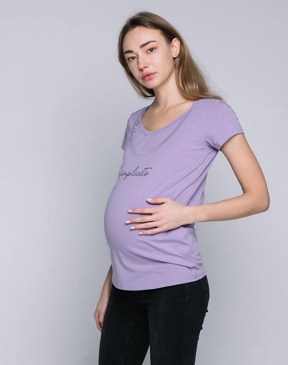 Maternity and nursing t-shirt