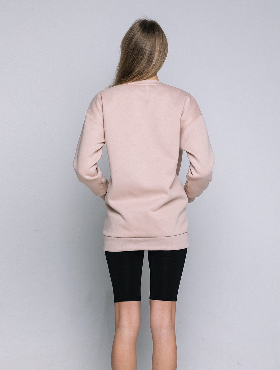 Warm maternity & nursing oversize sweatshirt
