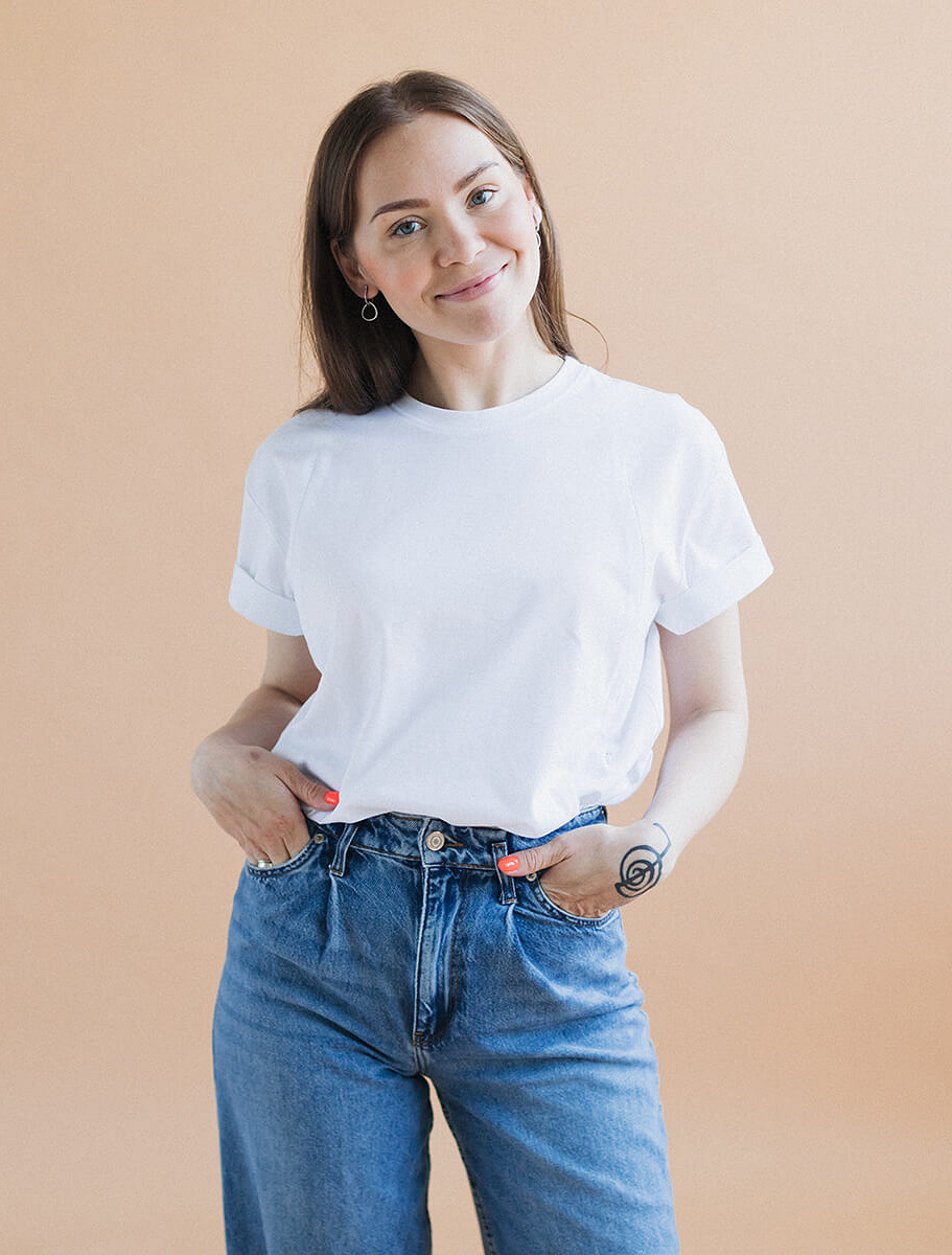 Maternity & nursing oversize T-shirt