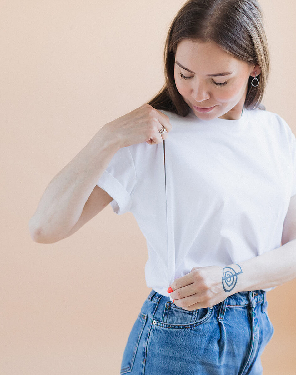 Maternity & nursing oversize T-shirt