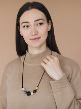 Silicone necklace Leo