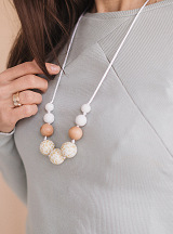 Silicone necklace Savanna