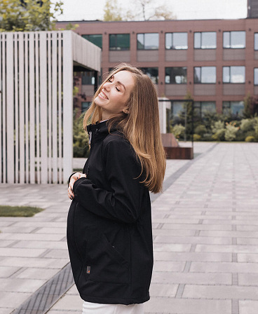 Слінгокуртка, куртка для вагітних Softshell 4 в 1