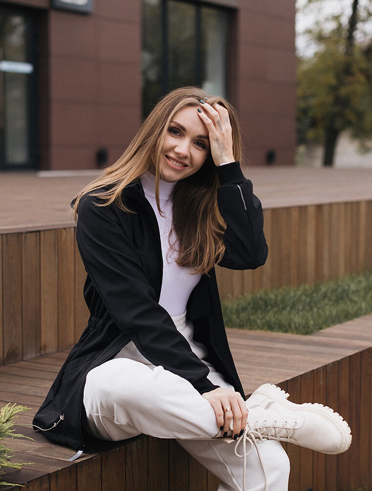 Слінгокуртка, куртка для вагітних Softshell 4 в 1