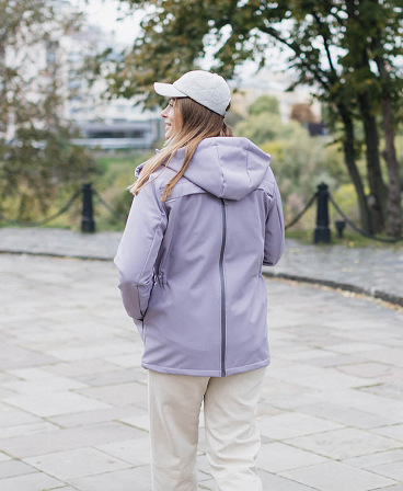 Слінгокуртка, куртка для вагітних Softshell 4 в 1
