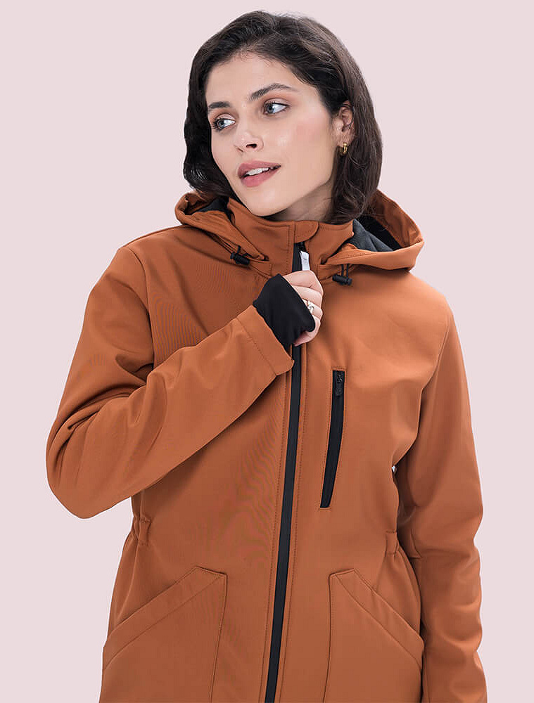 Слінгокуртка, куртка для вагітних Softshell 4 в 1