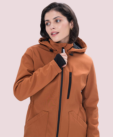 Слінгокуртка, куртка для вагітних Softshell 4 в 1