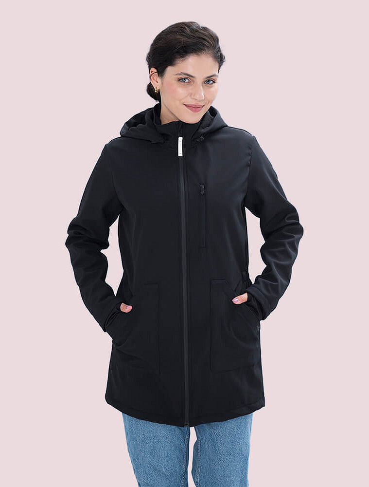 Слінгокуртка, куртка для вагітних Softshell 4 в 1