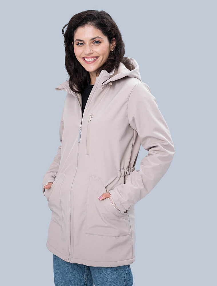Слінгокуртка, куртка для вагітних Softshell 4 в 1