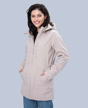Слінгокуртка, куртка для вагітних Softshell 4 в 1