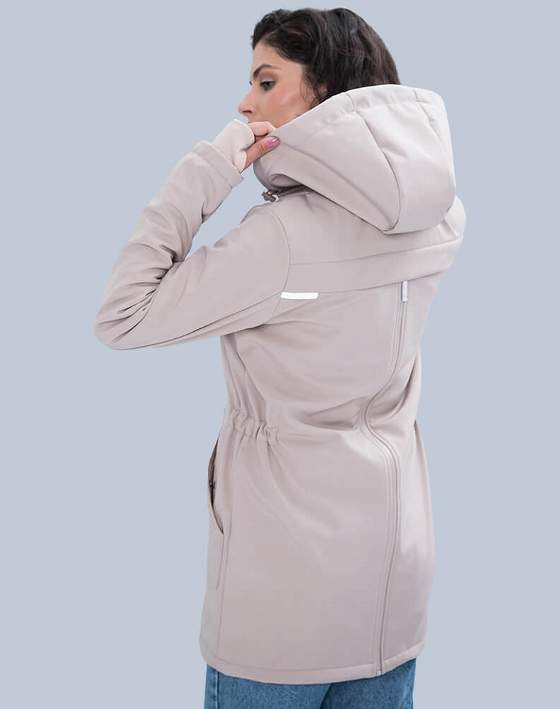 Слінгокуртка, куртка для вагітних Softshell 4 в 1