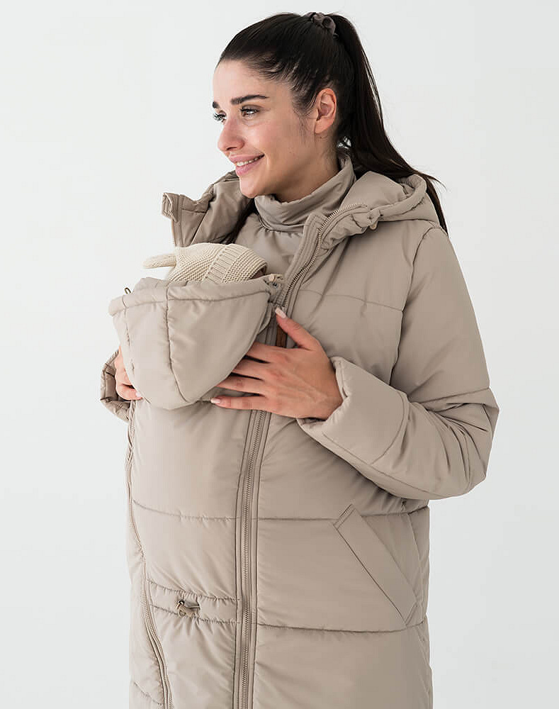 Winter maternity & babywearing coat 3 in 1