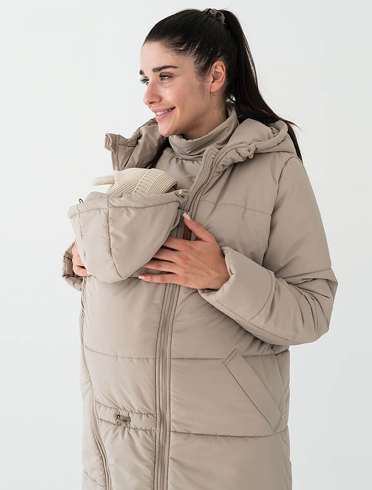 Winter maternity & babywearing coat 3 in 1